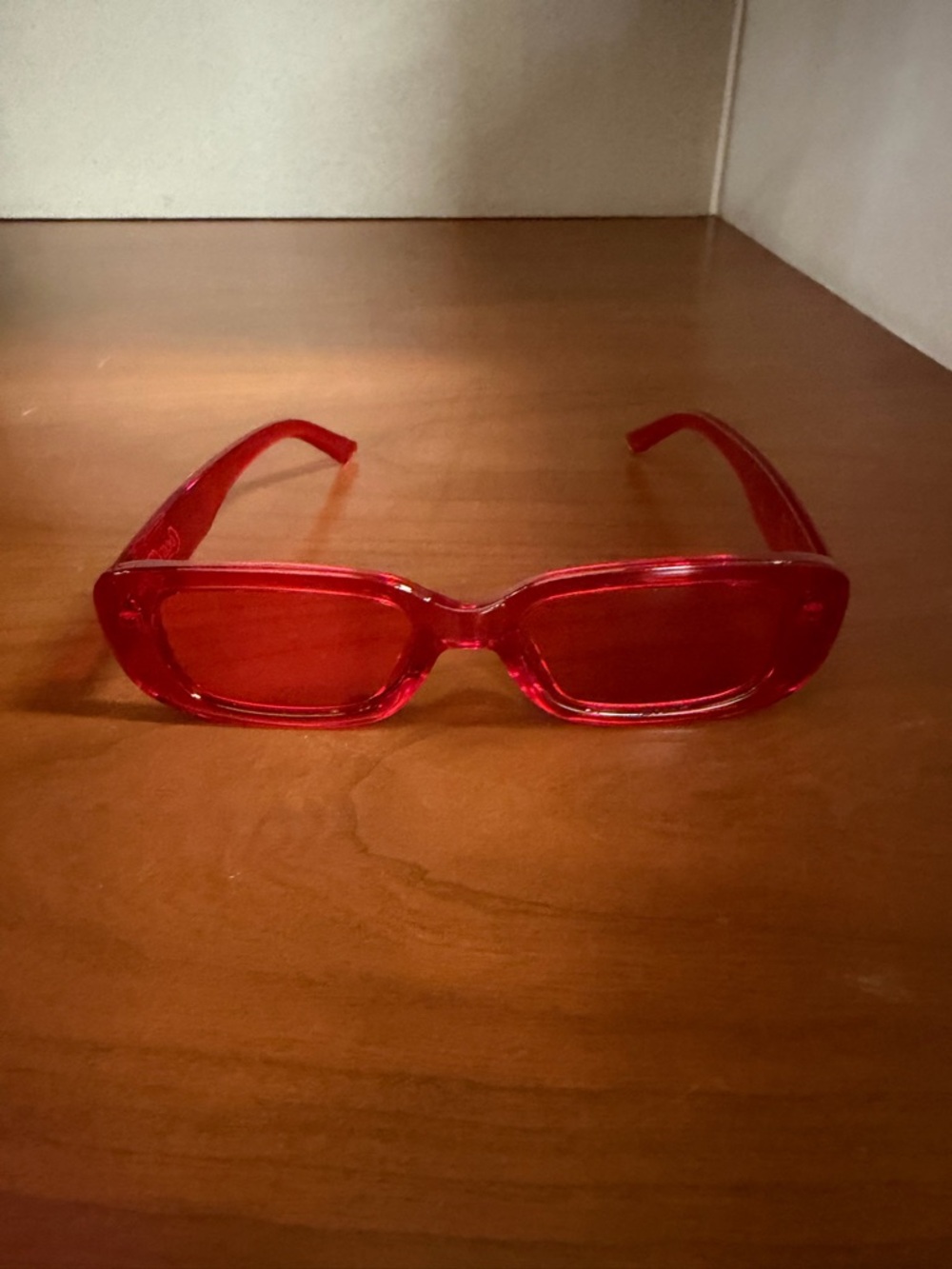 Coca-Cola Limited Edition Red Acrylic Branded Sunglasses Tinted Lenses Like New